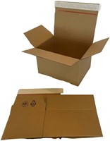 Quickbox IEZZY 213x153x109mm B-golf bruin 10 stuks-2