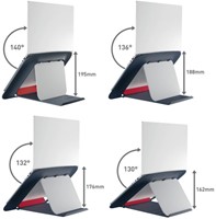 Laptopstandaard Leitz Ergo Cosy verstelbaar recyled grijs-3