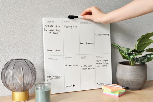 Planbord Desq week 35x35cm magnetisch-2