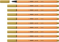 Fineliner STABILO point 88/66 fijn khaki-4