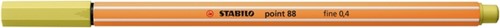 Fineliner STABILO point 88/67 fijn mosterd-2