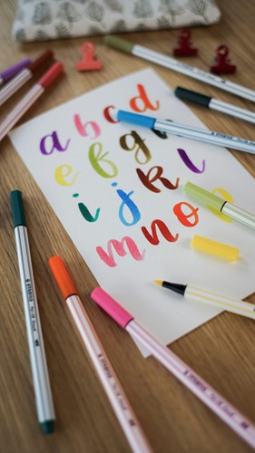 Brushstift STABILO Pen 568/63 aardegroen-3