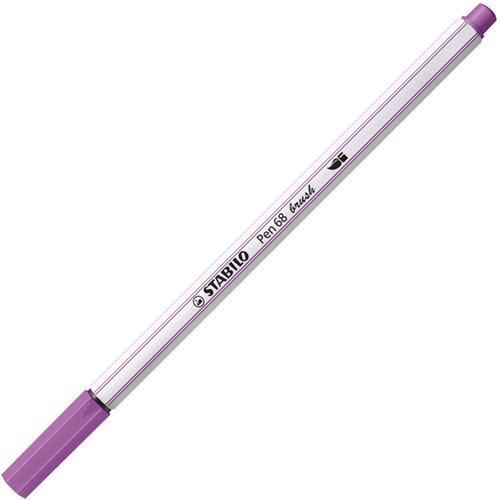 Brushstift STABILO Pen 568/60 pruimenpaars