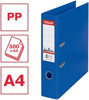 Ordner Esselte No.1 72mm PP 30% gerecycled folie Multipack blauw 5 stuks-5