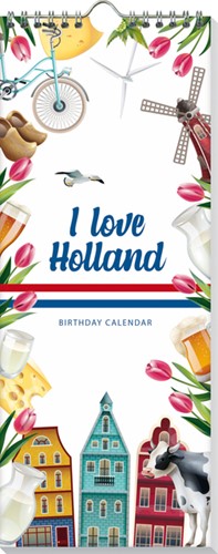 Verjaardagskalender I Love Holland