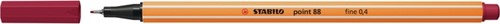Fineliner STABILO point 88/19 fijn heidepaars