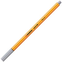 Fineliner STABILO point 88/95 fijn middelkoud grijs-2