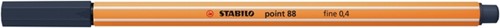 Fineliner STABILO point 88/98 fijn payne's grijs-2