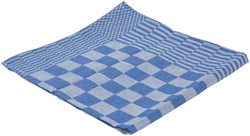 Theedoek Cleaninq blok marine 65x65cm blauw 6 stuks