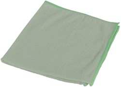 Microvezeldoek Cleaninq basic 38x38 cm groen 5 stuks