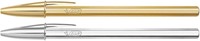 Balpen BIC Cristal medium goud en zilver-2
