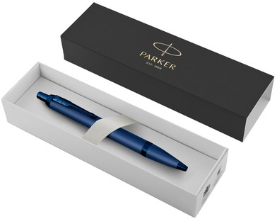 Balpen Parker IM Monochrome blue medium-2