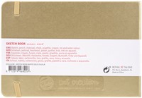 Schetsboek Talens Art Creation 80 witte vellen 140gr 210x150mm witgoud-2