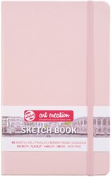 Schetsboek Talens Art Creation 80 witte vellen 140gr 130x210mm roze