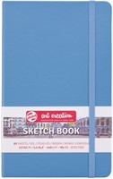 Schetsboek Talens Art Creation 80 witte vellen 140gr 130x210mm blauw