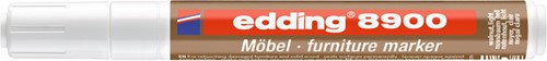 Viltstift edding 8900 meubel rond 1.5-2mm licht notenhout blister 1st-3