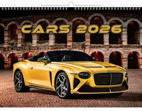 Kalender 2026 Helma 365 31.5x45cm autos