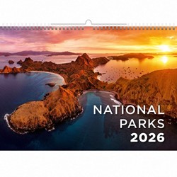 Kalender 2026 Helma 365 31.5x45cm Nationale parken