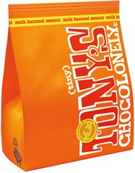 Chocolade Tony's Chocolonely tiny melk karamel zeezout zak 135g