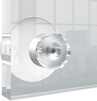 Infobord Nobo Premium Plus A3 acryl wand verplaatsbaar-3