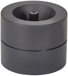Papercliphouder MAULpro magnetisch recycled Ø73x60mm zwart