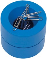 Papercliphouder MAULpro magnetisch recycled Ø73x60mm blauw-2