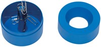 Papercliphouder MAULpro magnetisch recycled Ø73x60mm blauw-3