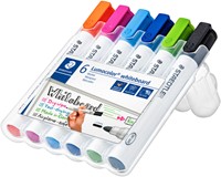 Whiteboardmarker Staedtler Lumocolor 351 set à 6 stuks fun assorti-2