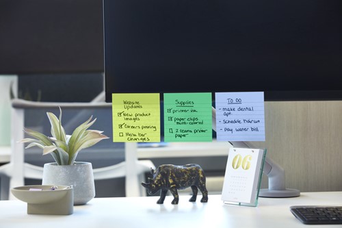 Memoblok Post-it 675-6 Super Sticky 101x101mm Oasis 6 stuks-3