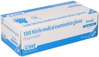 Handschoen CMT S nitril blauw 100 stuks