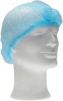 Haarnet CMT clip non-woven M 50cm PP blauw 100 stuks-3