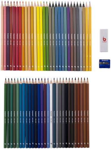 Tekenset Bruynzeel jonge kunstenaars set à 60 stuks assorti-2