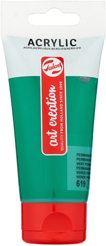Acrylverf Talens Art Creation 619 permanentgroen donker tube à 75ml