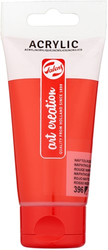 Acrylverf Talens Art Creation 396 middel naftolrood tube à 75ml