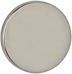 Magneet MAUL Neodymium rond 20x3mm 4.2kg 4 stuks