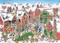 Puzzel Jan van Haasteren Santa's Village 1000 stukjes-1