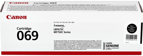 Tonercartridge Canon 069 zwart