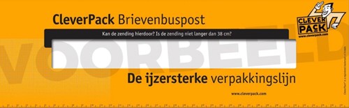 Brievenbusmeter Cleverpack Promo