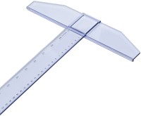 Tekenhaak Aristo GeoCollege 75cm transparant-2