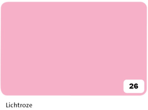 Fotokarton Folia 300gr 50x70cm 10vel 26 lichtroze