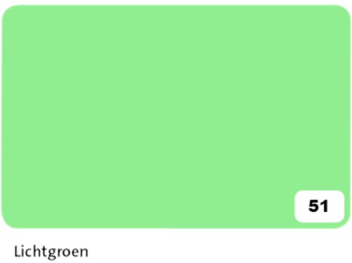Fotokarton Folia 300gr 50x70cm 10vel 51 lichtgroen