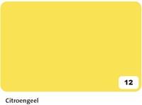 Fotokarton Folia 300gr 50x70cm 10vel 12 citroengeel