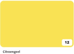 Fotokarton Folia 300gr 50x70cm 10vel 12 citroengeel