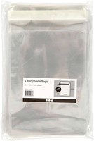 Cellofaanzak Creativ Company 17.3x12.3cm 25 micron met plakstrip 200st-2