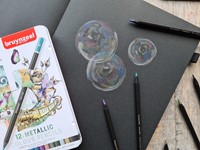 Kleurpotlood Bruynzeel Expression blik à 12 metallickleuren-1