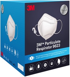 Stofmasker 3M Aura FFP2 KN95 zonder ventiel 3 stuks wegwerp