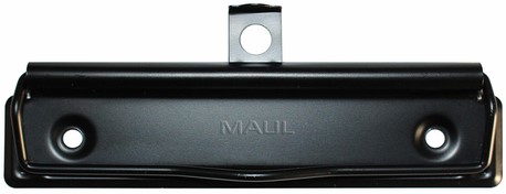 Papierklem MAUL Beugelklem staal 120mm zwart 10 stuks