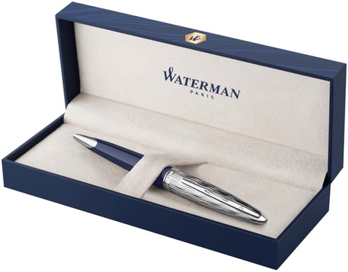 Balpen Waterman Carène L'essence du blue deLuxe CT medium-2