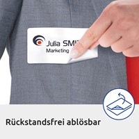 Naambadge etiket Avery Zweckform J4785-20 80x50mm wit 200 etiketten-3