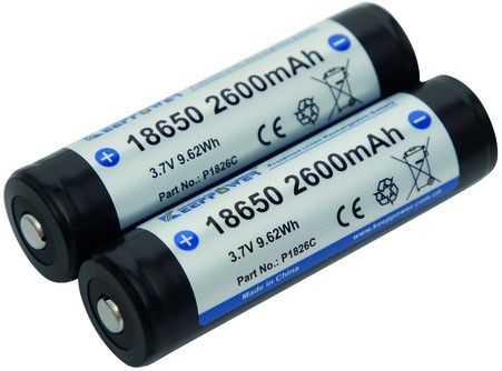 Accu 18650-26H PCB beschermd 2600mAh 3,7V
